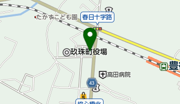 藤原菓子店の地図画像