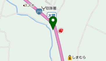 玖山焼の地図画像