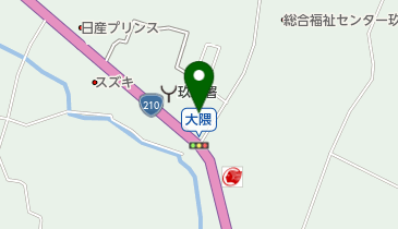 ヤンマー農機販売株式会社玖珠支店の地図画像