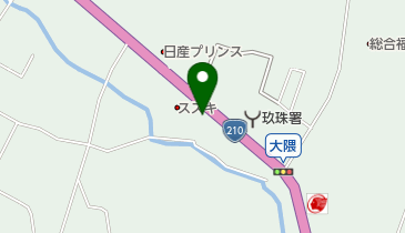 カワノ理容院の地図画像