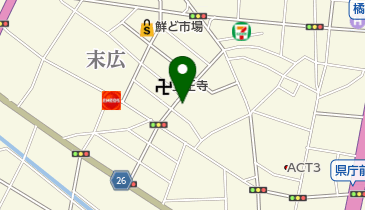 有限会社マジックランドの地図画像