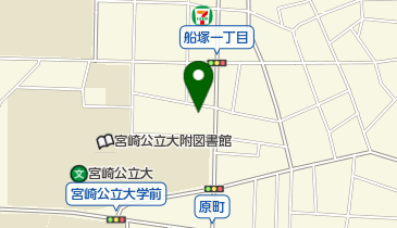 株式会社長崎印刷宮崎支店の地図画像