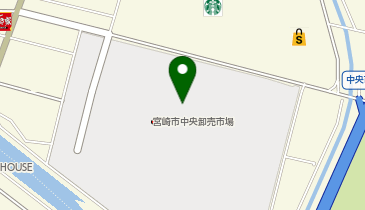 宮崎市青果仲卸協同組合の地図画像