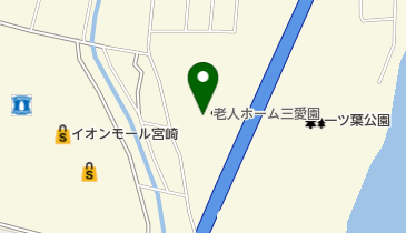 特別養護老人ホーム三愛園の地図画像
