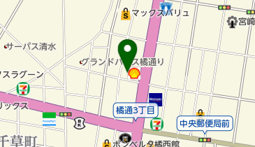 植松商事株式会社 本社の地図画像