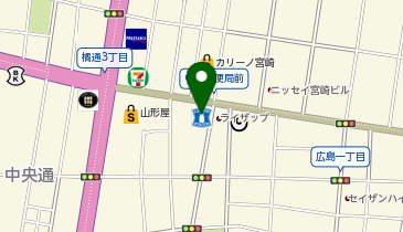 株式会社アートネイチャー 宮崎店の地図画像