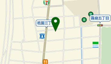 井上電技商会の地図画像