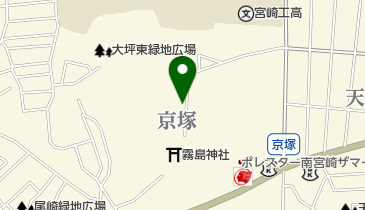 宮崎市立公民館等 大淀公民館の地図画像