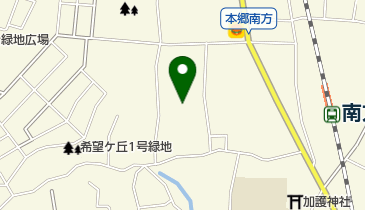 宮崎市立公民館等 本郷公民館の地図画像