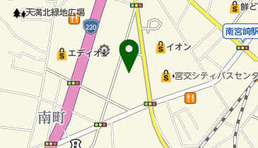 宮交シティ・カルチャーセンターの地図画像