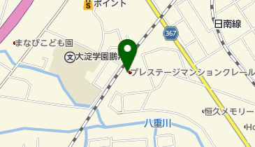 落合絃楽器の地図画像