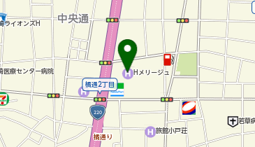ジョイフル恵利宮崎店の地図画像