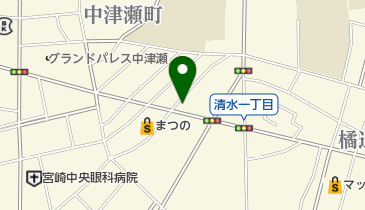 丸十金物店の地図画像