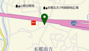 おぎ美容室の地図画像