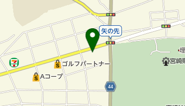 ヘアーサロンまつうらの地図画像