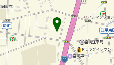 ウオクニ株式会社福岡支社宮崎営業所の地図画像