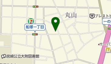 丸山町バプテスト教会の地図画像