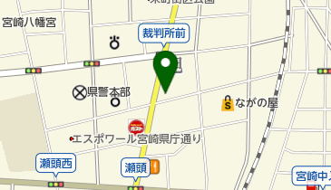 宮崎県私学振興会の地図画像