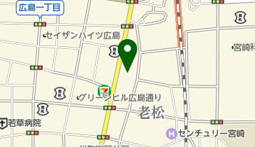 宮崎小売酒販組合の地図画像