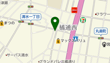 アイアイ化粧品店の地図画像