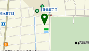 プーラビーダ 霧島店の地図画像
