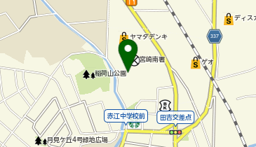 日本赤十字社宮崎県支部 宮崎県赤十字血液センターの地図画像