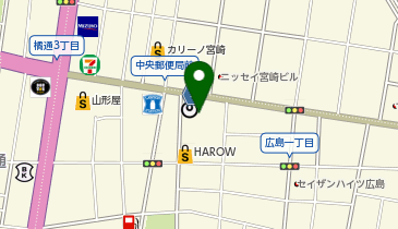 日本メックス株式会社宮崎営業所の地図画像