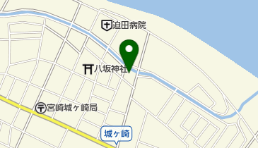 海書房城ケ崎店の地図画像