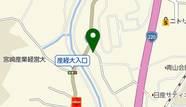 串間酒店の地図画像