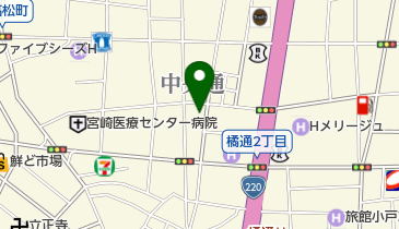 パリ16区・ワイン専門店の地図画像