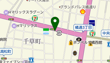 有限会社天和酒店の地図画像