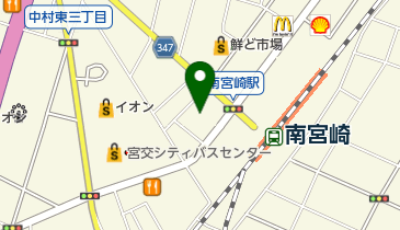 リフォームサービス宮崎の地図画像