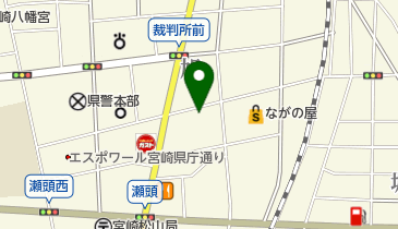 宮崎県自転車二輪車商協同組合の地図画像