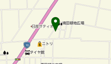 ながの自動車の地図画像