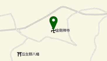 金剛寺の地図画像