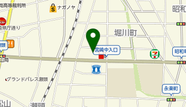 古美術佗助の地図画像