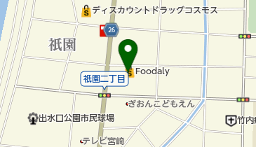 ハツトリー 本部の地図画像