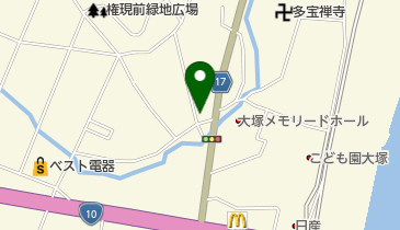 森松工業株式会社宮崎営業所の地図画像