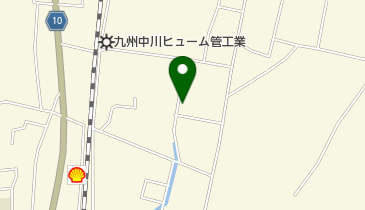 中居管工所の地図画像
