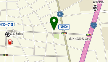 スキャルプ&ヘアーエステティック・ハーディハーツ宮崎の地図画像