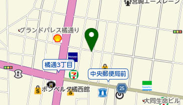 惣菜ボーノの地図画像