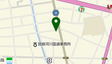 富士電機株式会社宮崎営業所の地図画像