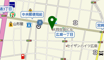 ダイワボウ情報システム株式会社宮崎支店の地図画像