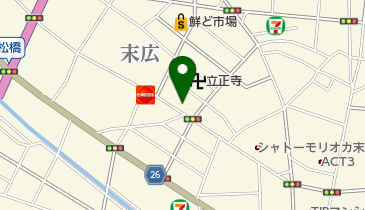 島田谷燃料店の地図画像