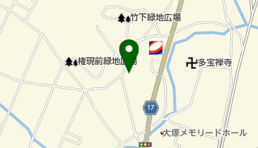 江口美容室の地図画像