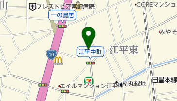 タニヤマ美容室の地図画像