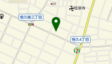 チアフル美容室の地図画像