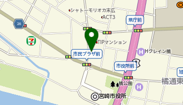 デコルテ美容室の地図画像