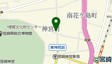 花美容室の地図画像