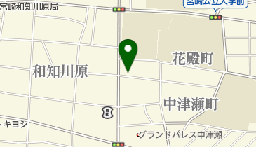 美容室はまゆうの地図画像
